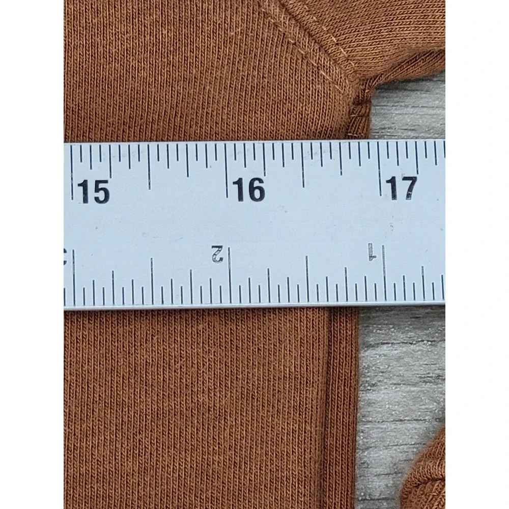 Carhartt Kids Boys Hoodie Sweatshirt Size S (8-10) Brown Graphic Sleeve